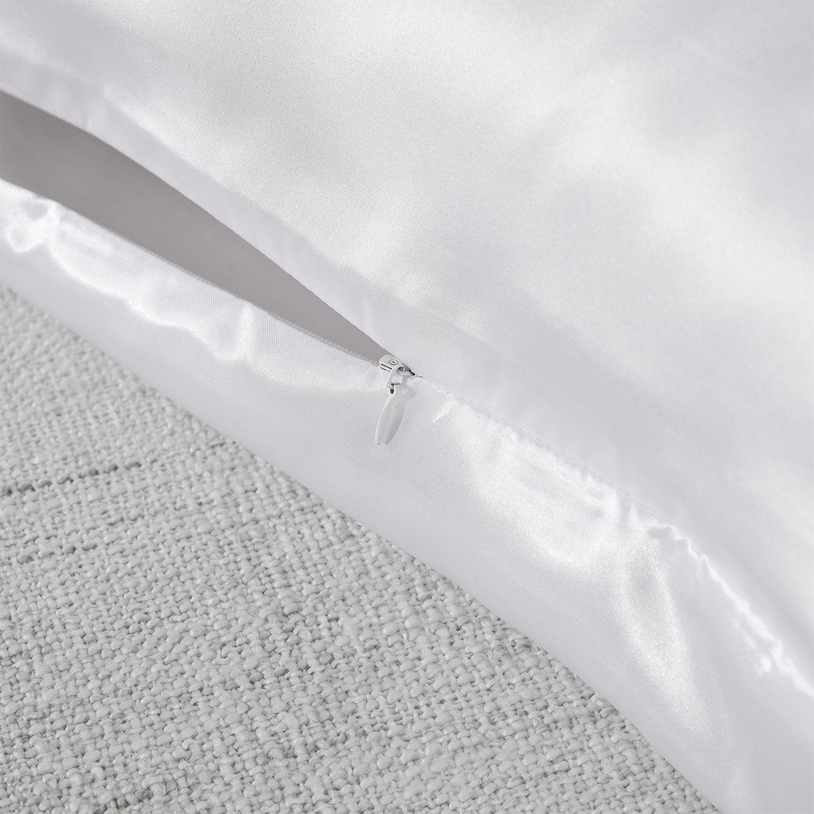 Royal Comfort Pure Silk Pillow Case 100% Mulberry Silk Hypoallergenic Pillowcase 51 x 76 cm White - Bedzy Australia