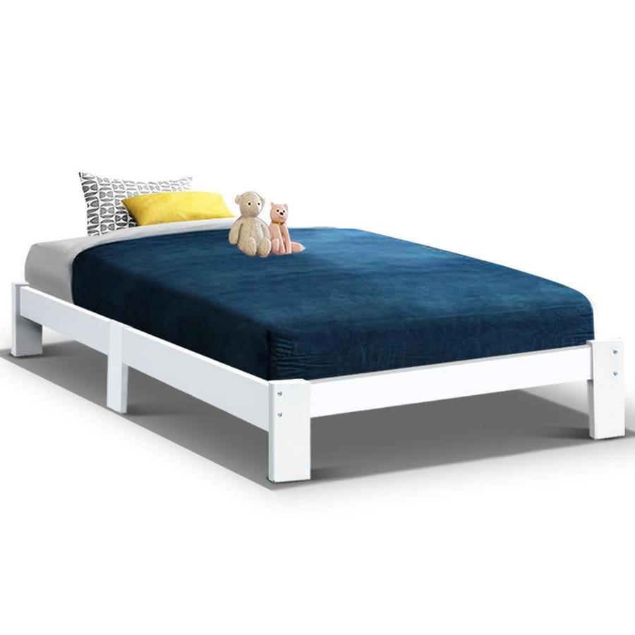 Single Package | Fairy Wooden Bed & Bonita Pillow Top Mattress (Medium Firm) - Bedzy Australia