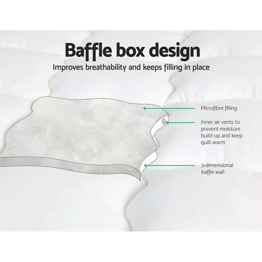 Single Premium Package | Coogee Bed Frame Grey, Algarve Euro Top Pocket Spring Mattress (Medium Firm) & Pillowtop Mattress Topper - Bedzy Australia