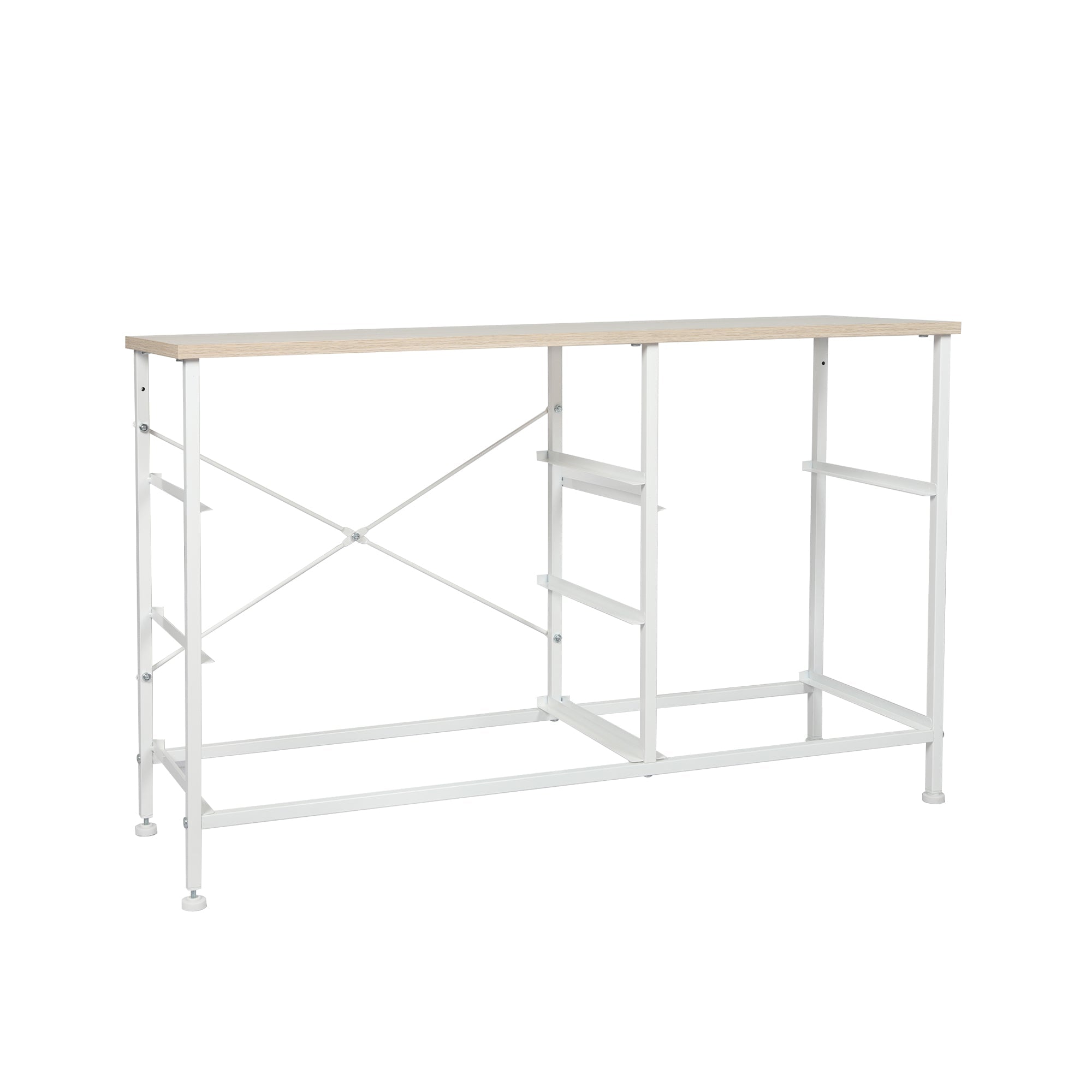 Stylish Grey Storage Cabinet Lowboy with 5 Drawers - Beige - Furniture - Bedzy Australia