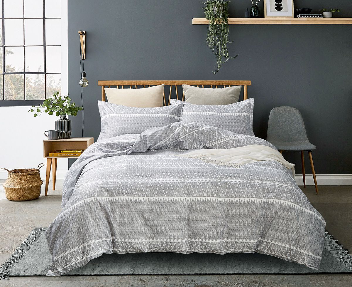 Winslow Super King Size Duvet Doona Quilt Cover Set - Home & Garden > Bedding - Bedzy Australia