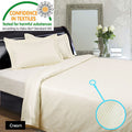 1350TC Quilt Cover Set Cream Queen