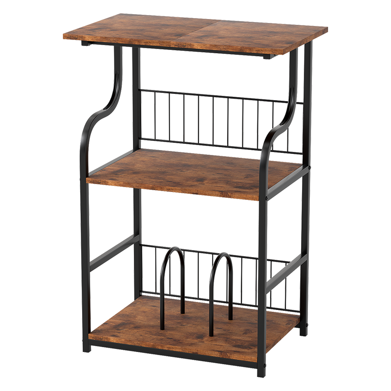Levede Side Table 3-Tier Storage Shelf Modern Table-2011971114334556168