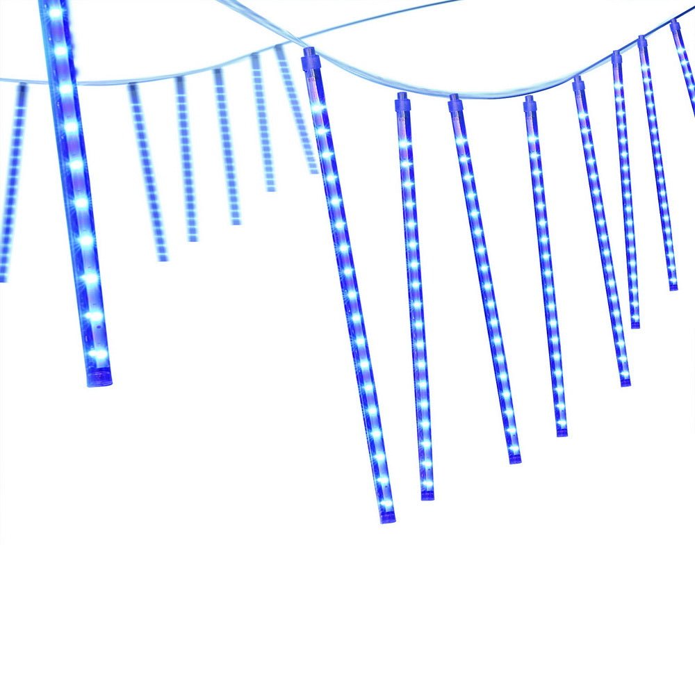 7M Christmas Lights Shower Light 288 LED Icicle Falling Metor - Occasions > Christmas > Outdoor Decorations & Lights - Bedzy Australia