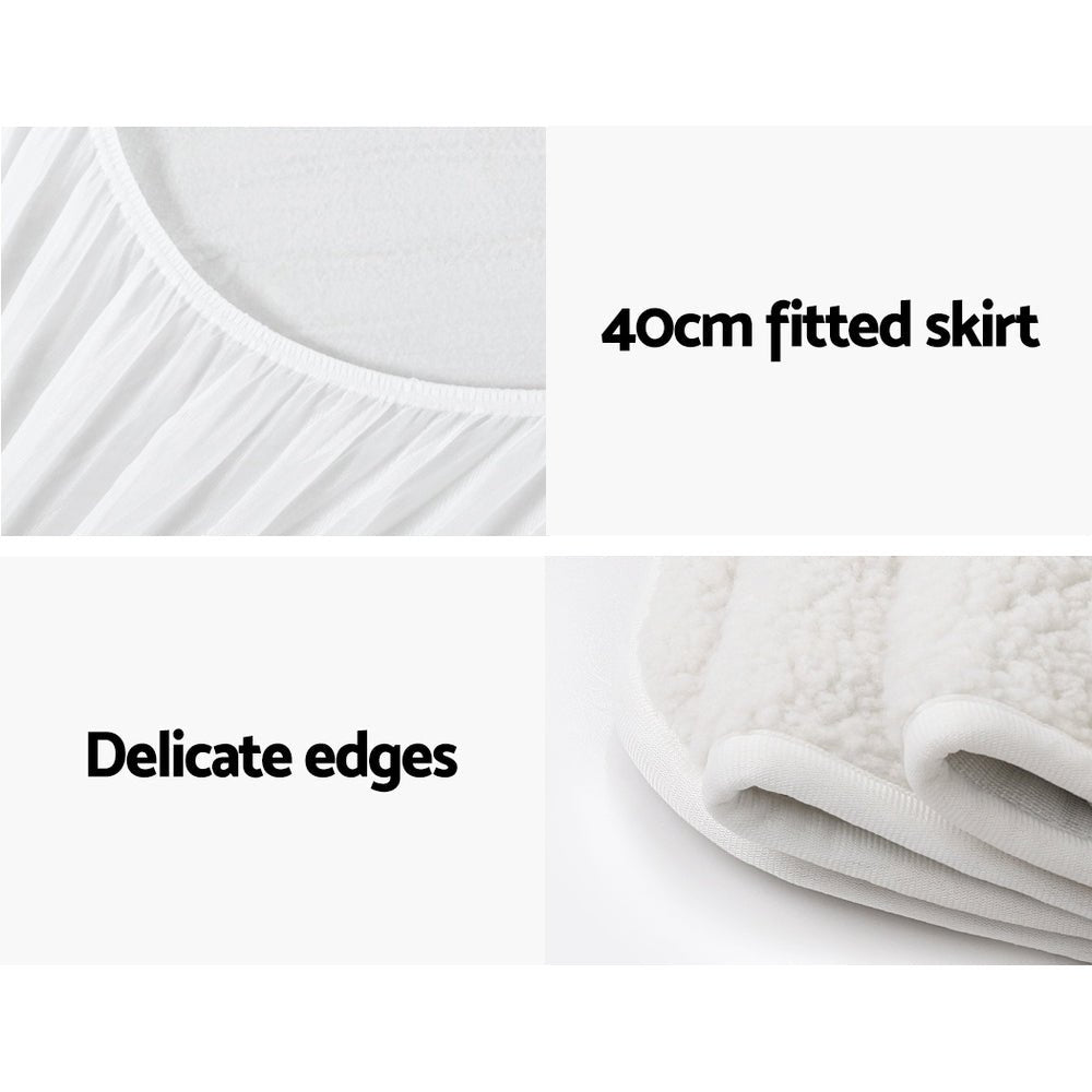 9 Setting Fully Fitted Electric Blanket - Double - Bedzy Australia
