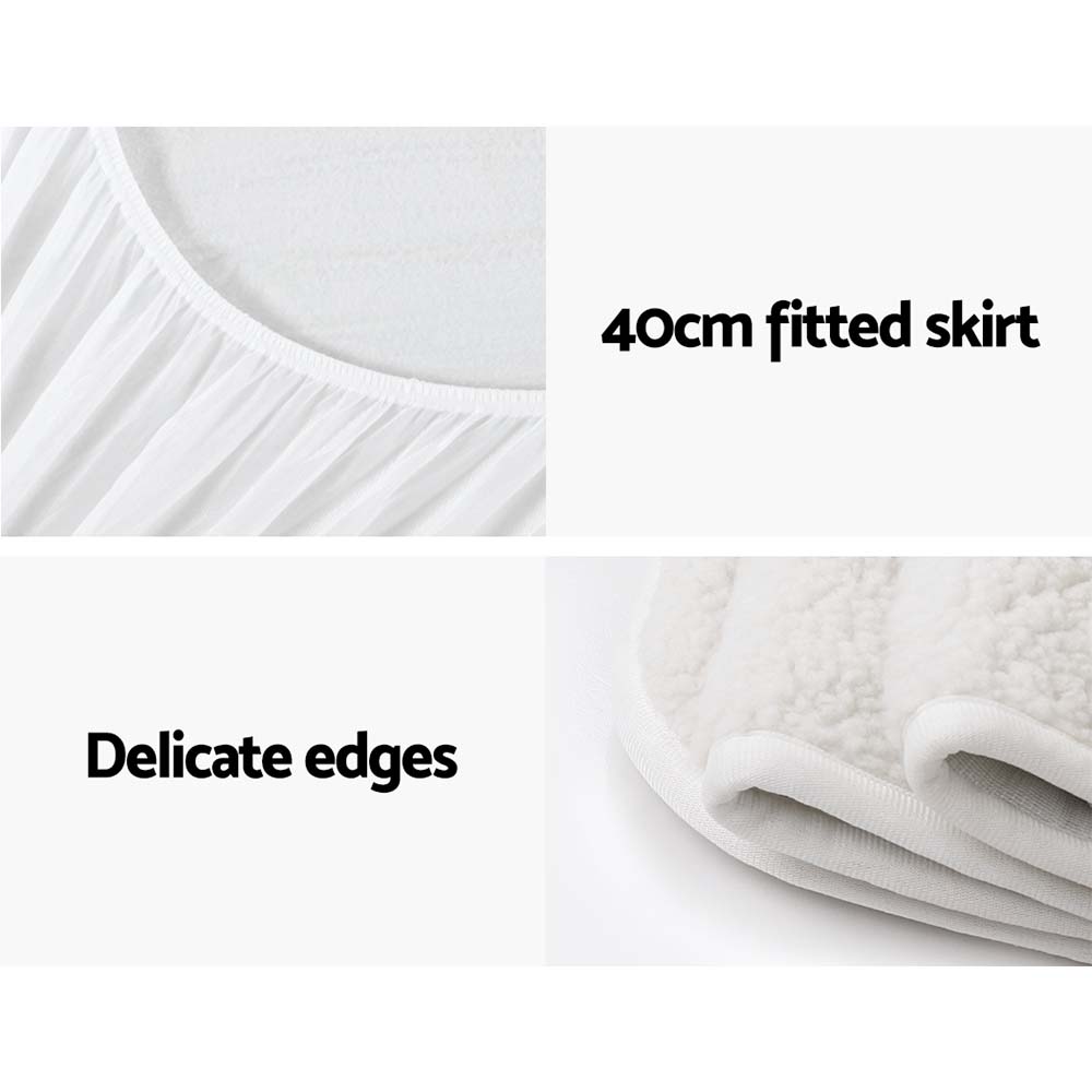 9 Setting Fully Fitted Electric Blanket - Double - Bedzy Australia