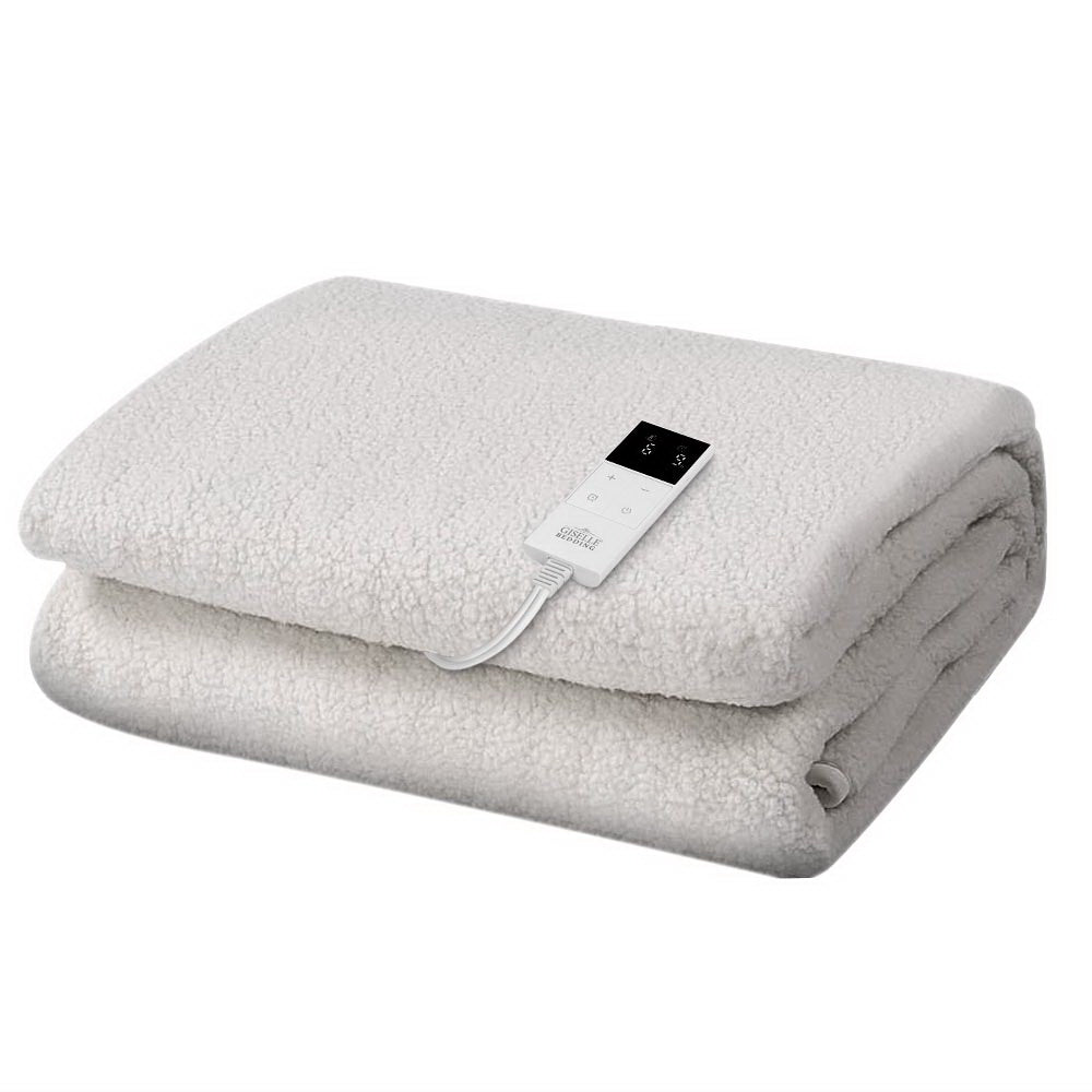 9 Setting Fully Fitted Electric Blanket - Single - Bedzy Australia