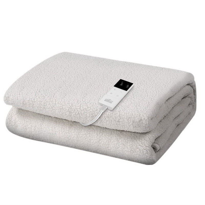 9 Setting Fully Fitted Electric Blanket - Single - Bedzy Australia