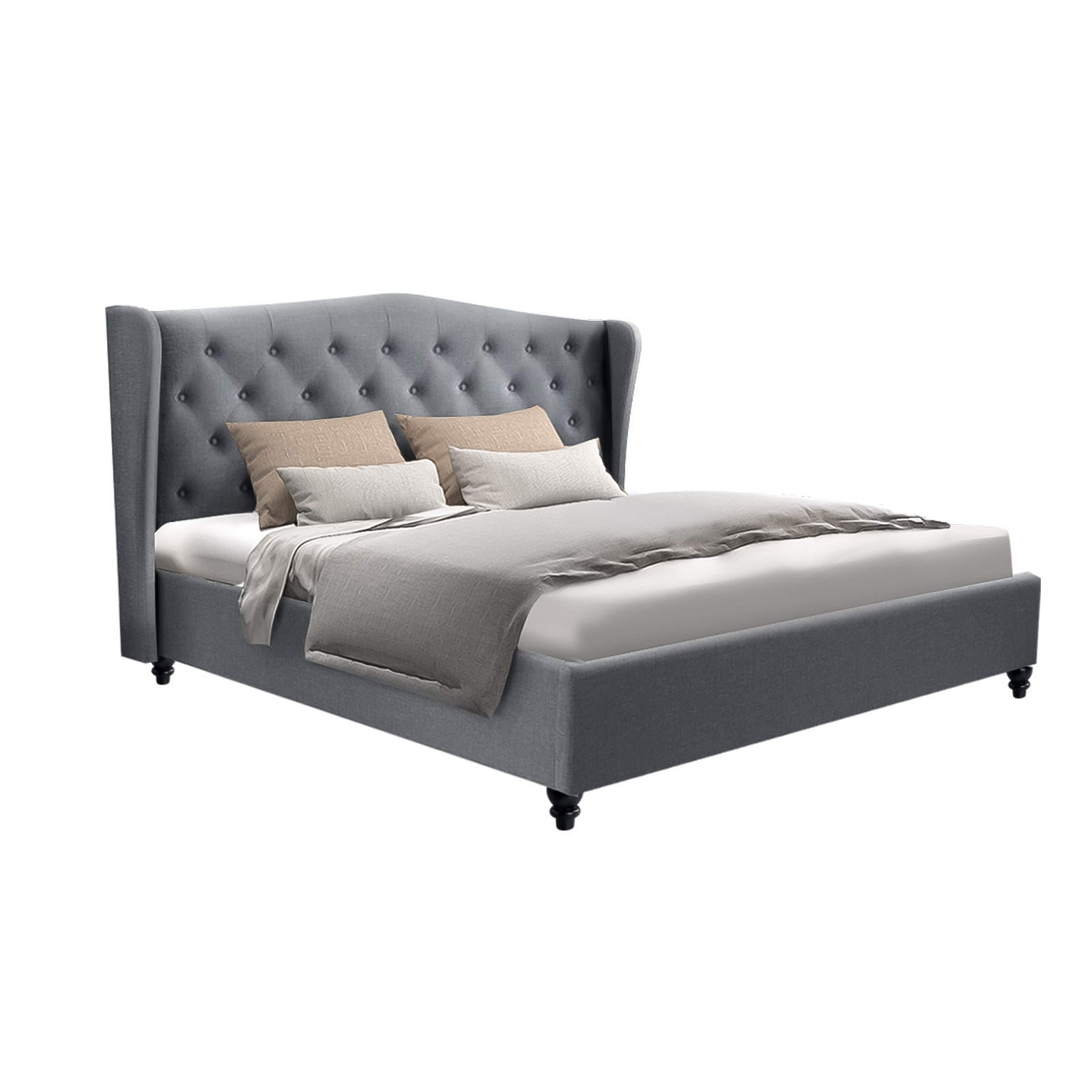 Altona Queen Bed Frame Grey