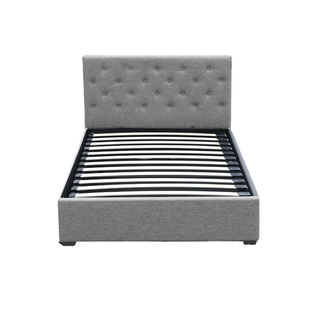 Dorilla Gas Lift Storage King Single Bed Frame - Grey