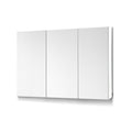 Bathroom Vanity Mirror with Storage Cabinet - White