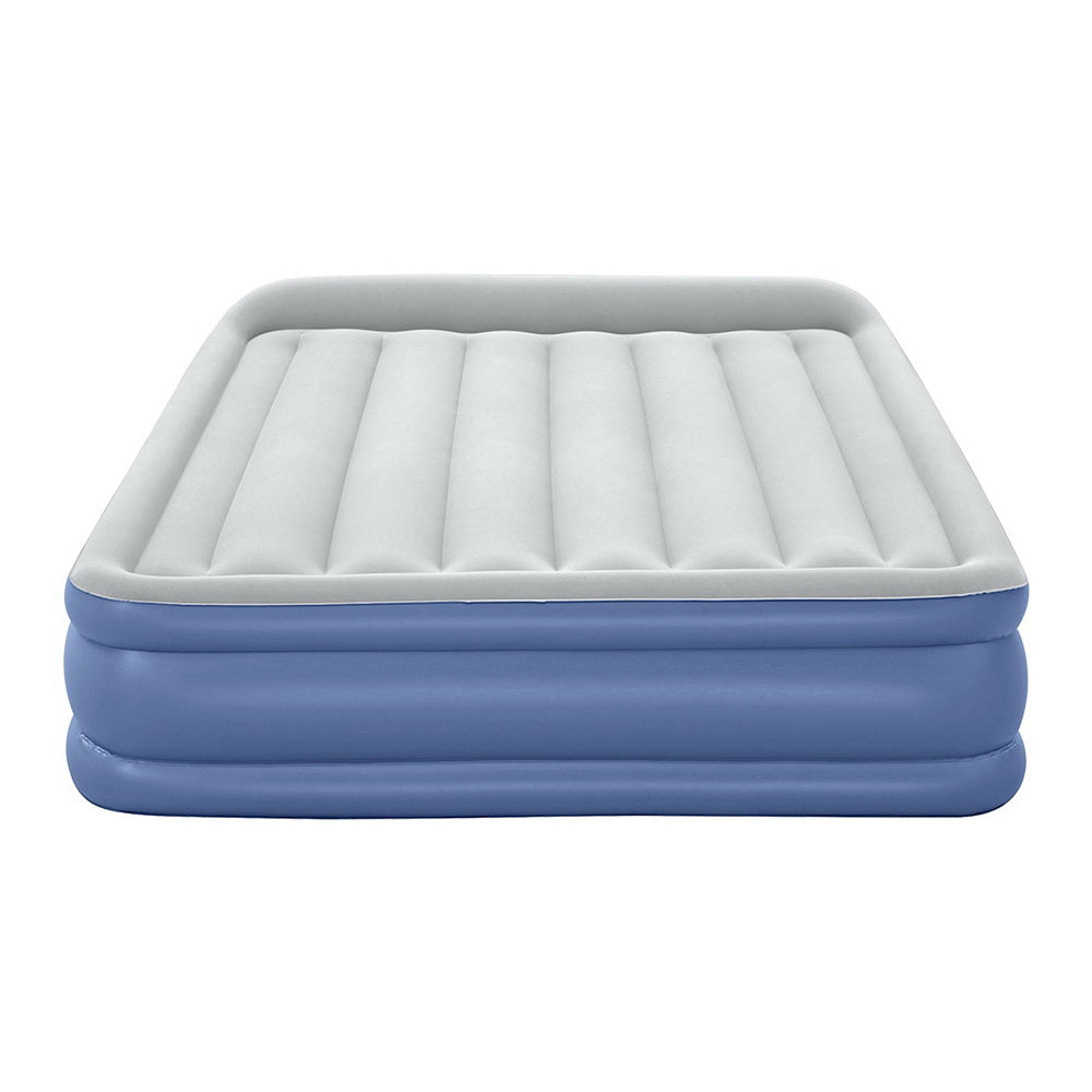 46 CM Thickness Air Bed Inflatable Mattress with Built-in Pump - Queen Size