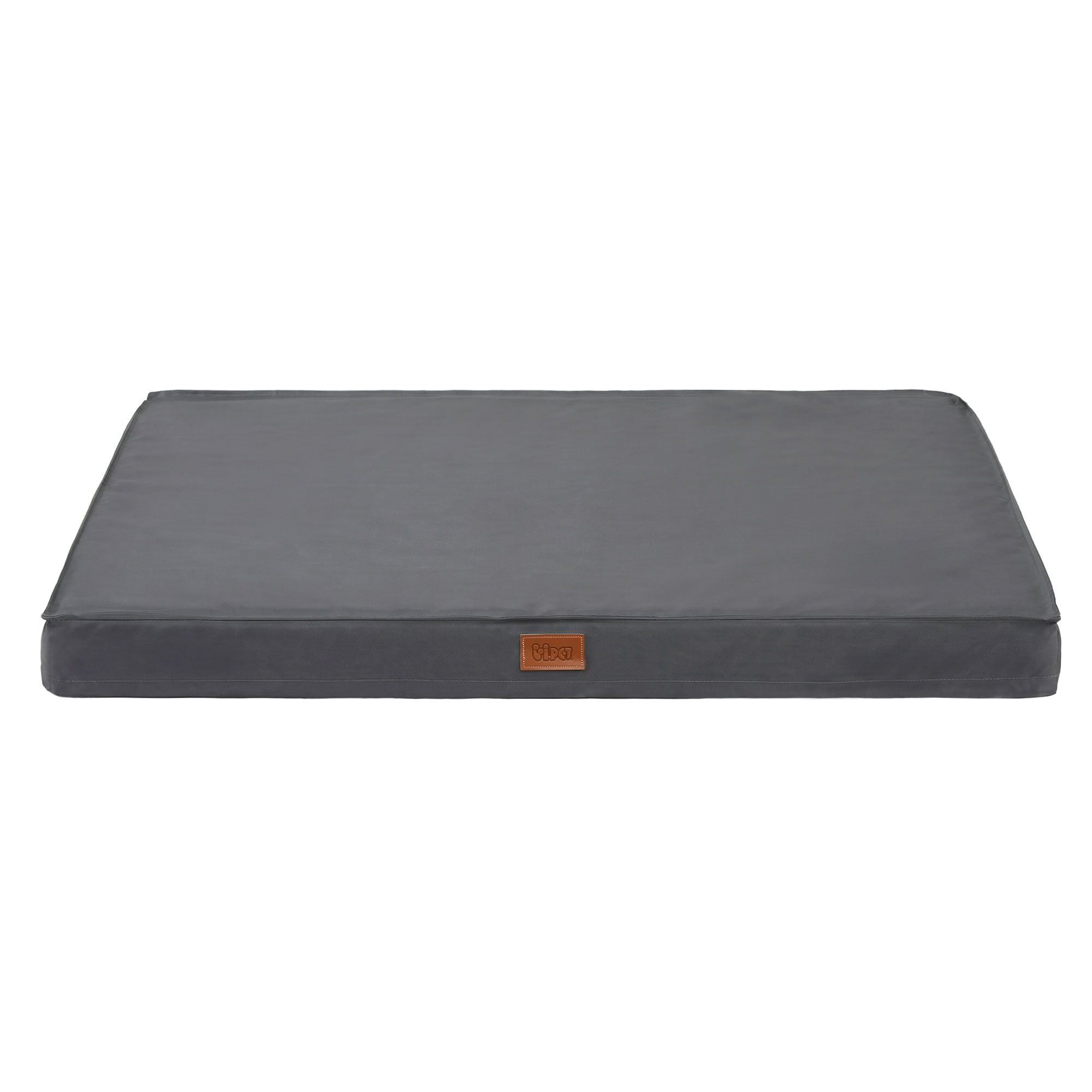 Dog Bed XL Water-resistant Egg Crate Foam Orthopedic Pet Mat Grey