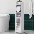 Bathroom Cabinet Toilet Roll Holder Tissue Organiser 3 Tier Floor Cabinet