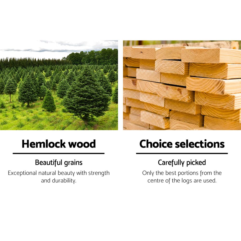 Adirondack Outdoor Chairs Wooden Beach Chair Patio Furniture Garden Natural showcasing hemlock wood and carefully selected lumber pieces