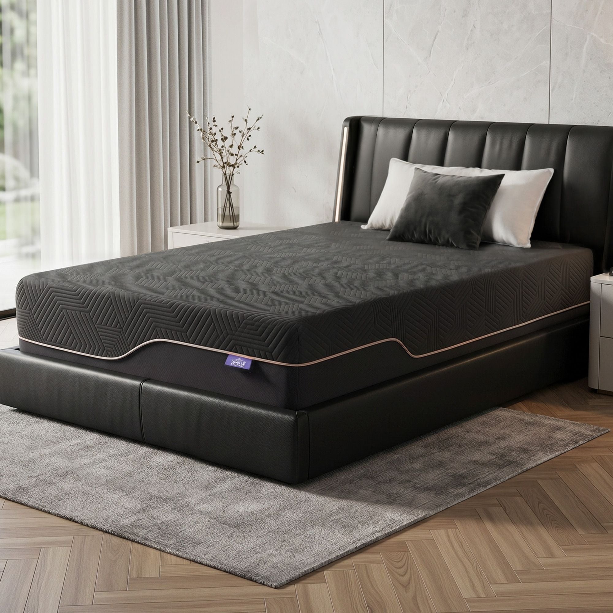 Single Cooling Memory Foam Mattress Medium Firm with Gel Comfort 30cm