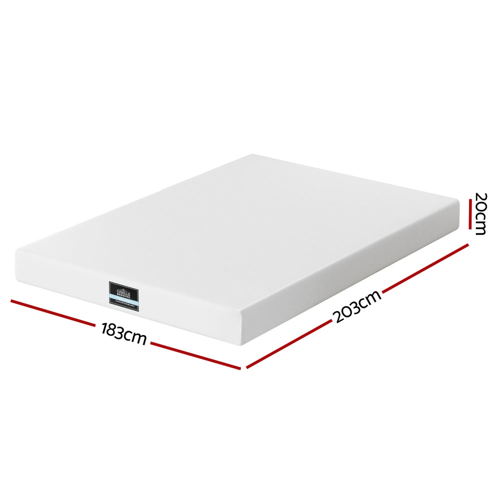 20cm Memory Foam Mattress Green Tea King