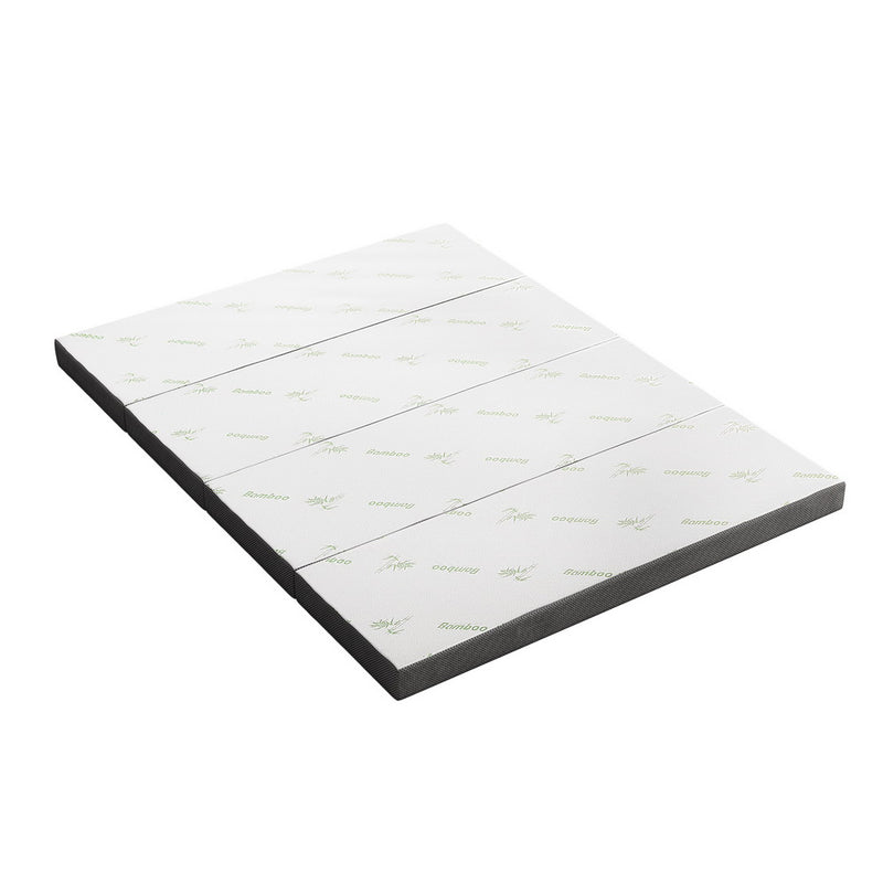 Foldable Mattress Folding Foam Queen Bamboo-7