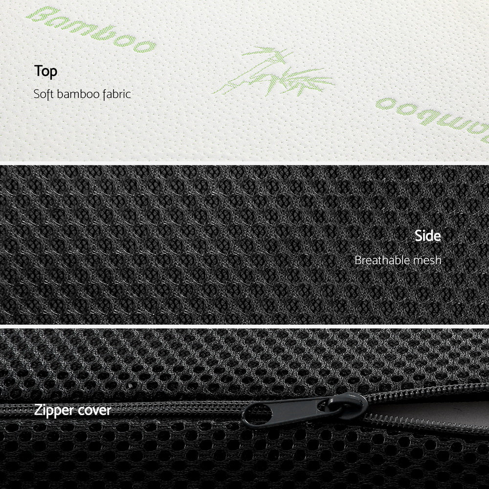 Foldable Mattress Folding Foam Queen Bamboo-6