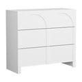 3 Chest of Drawers Lowboy Dresser Cabinet White