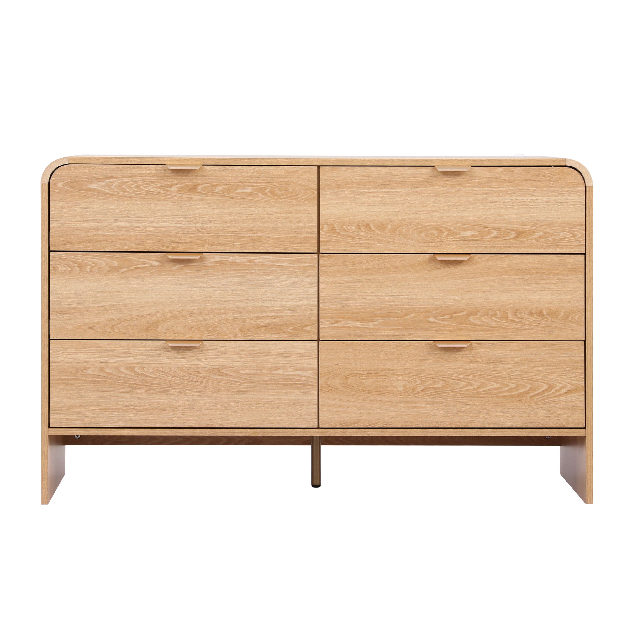 6 Drawer Chest of Drawers Dresser Cabinet - Pine