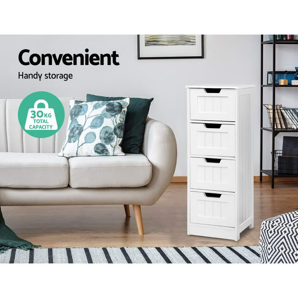 Storage Cabinet Drawers Bathroom Stand