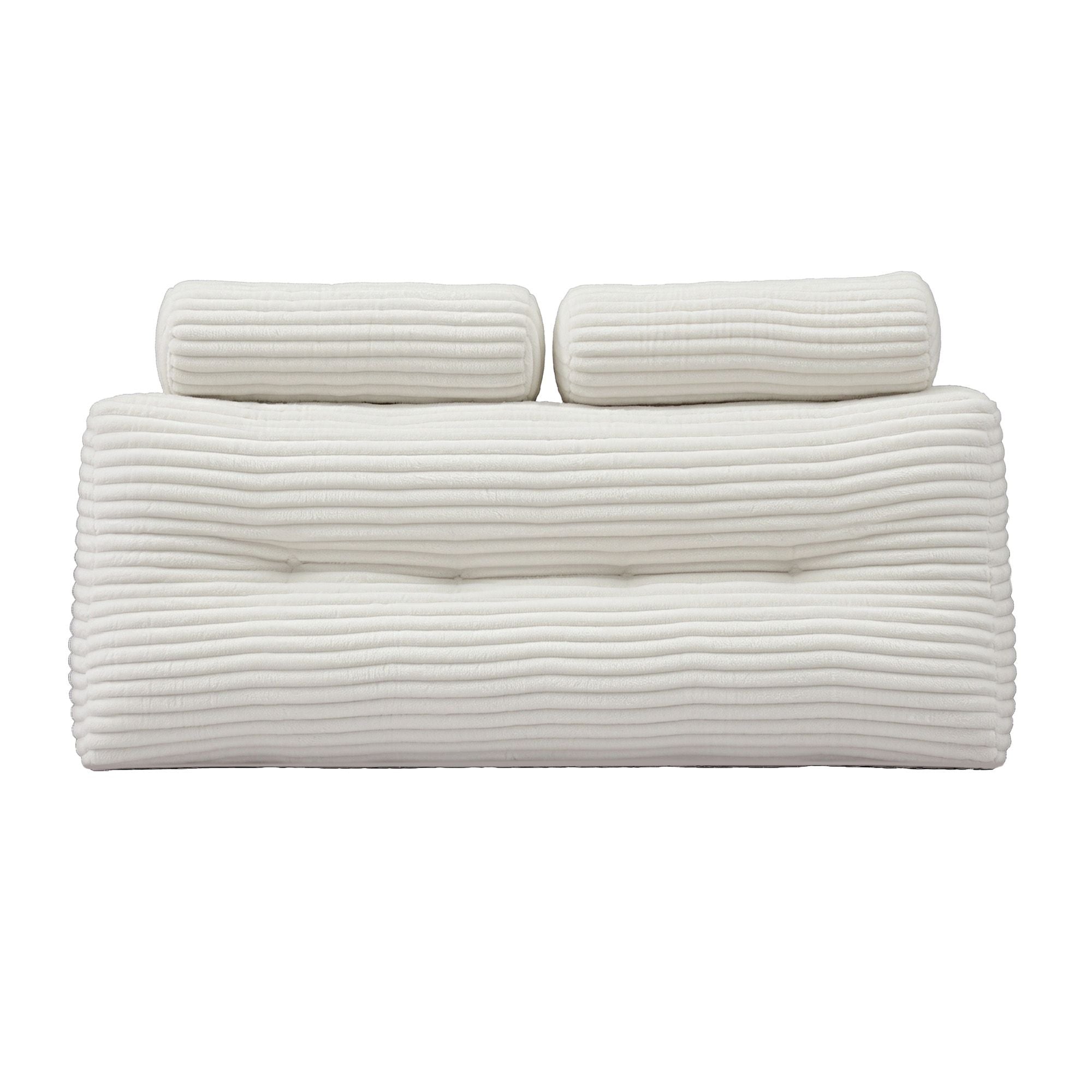wedge pillow headboard with non-flattening shredded foam core, perfect for dorm reading or sofa lap desk, 330g corduroy cover, side pockets, Double