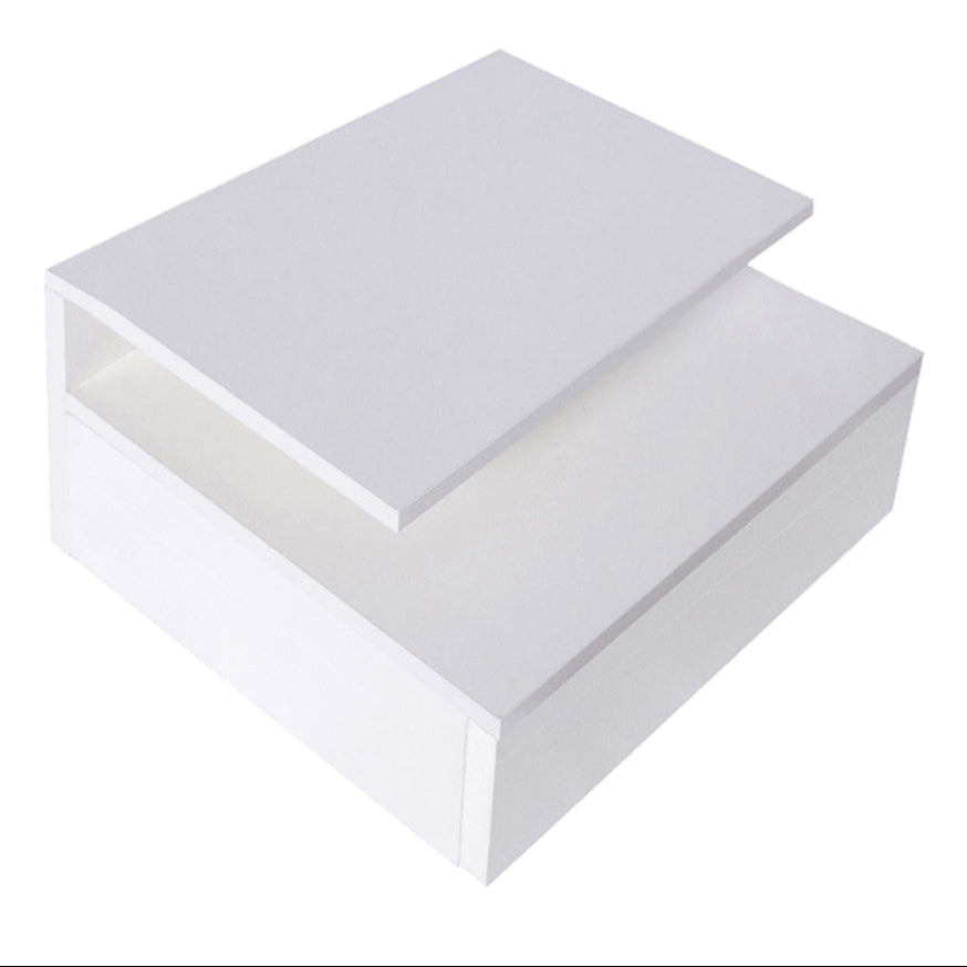 Levede 2x Bedside Tables Side Table White-1954802716639367168