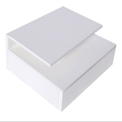 Levede 2x Bedside Tables Side Table White-1954802716639367168
