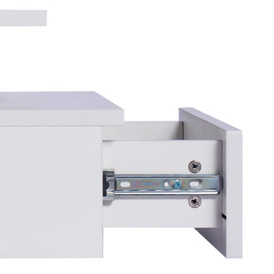 Levede 2x Bedside Tables Side Table White-1954802716639367173