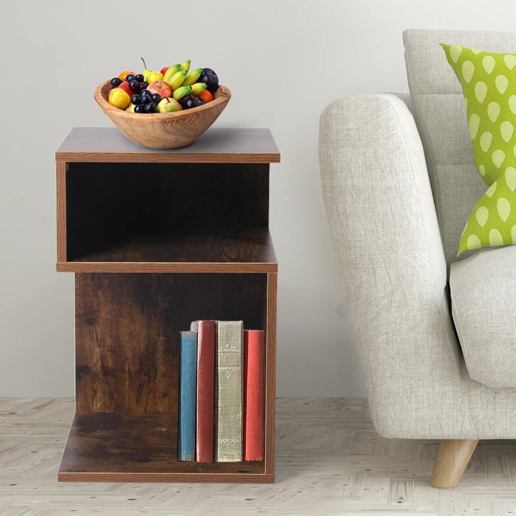 Levede Bedside Tables Drawers Side Table Oak-1910112901662904327