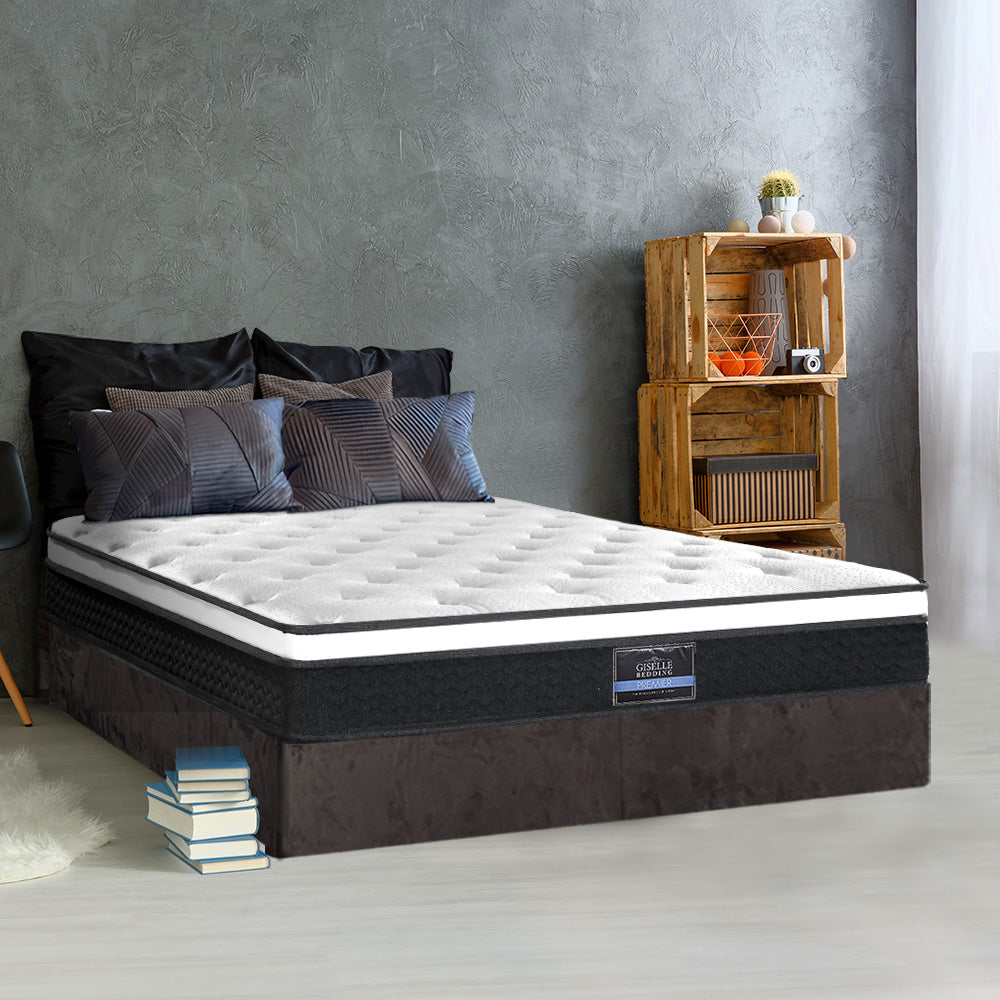 Bonita Euro Top Bonnell Spring Mattress 21cm Thick - Double