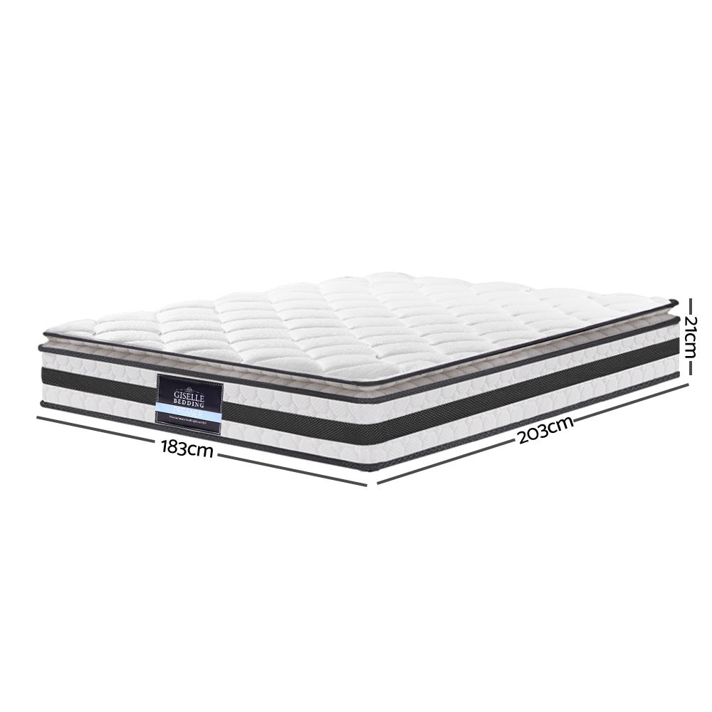 Normay Bonnell Spring Mattress 21cm Thick - King