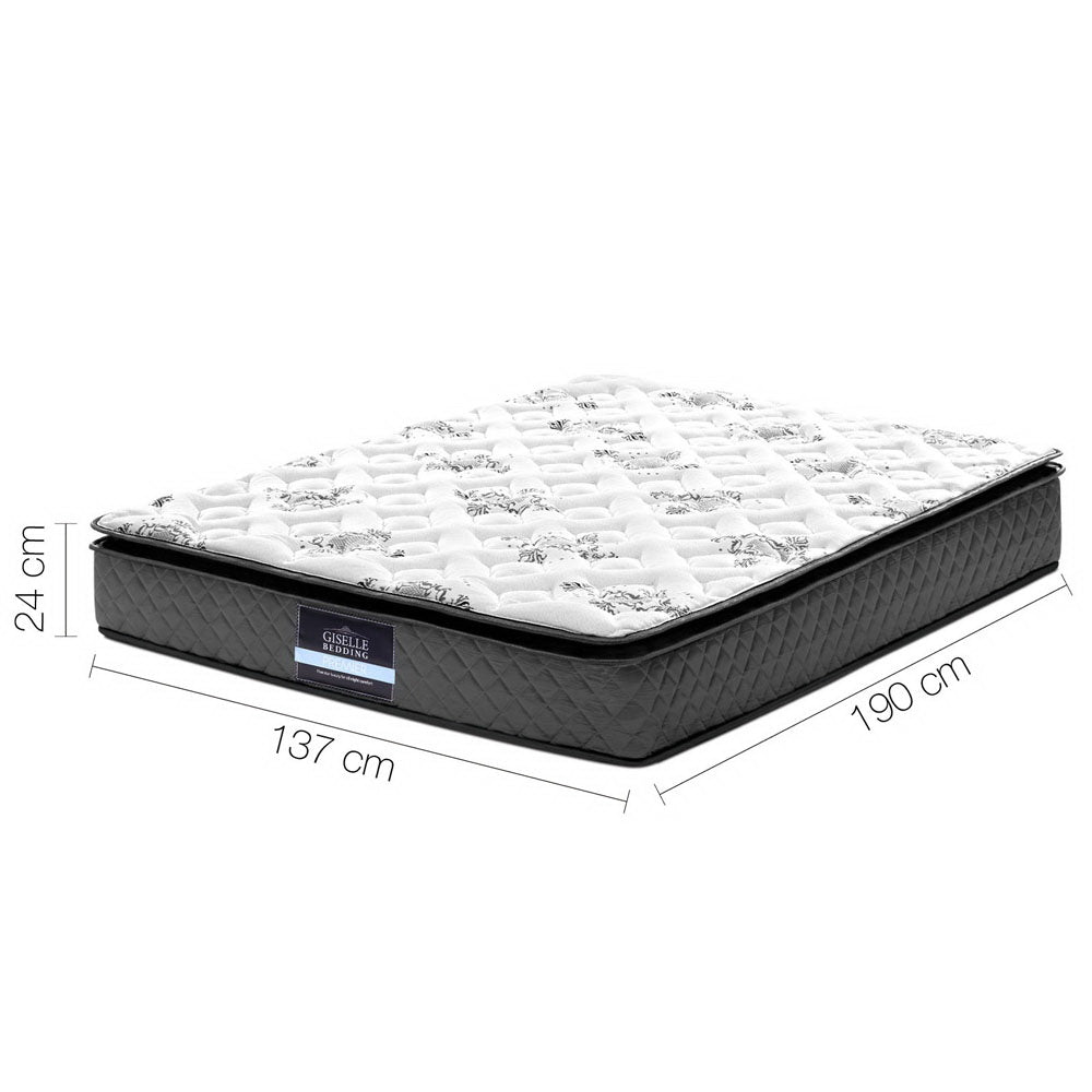 Rocco Bonnell Spring Mattress 24cm Thick - Double