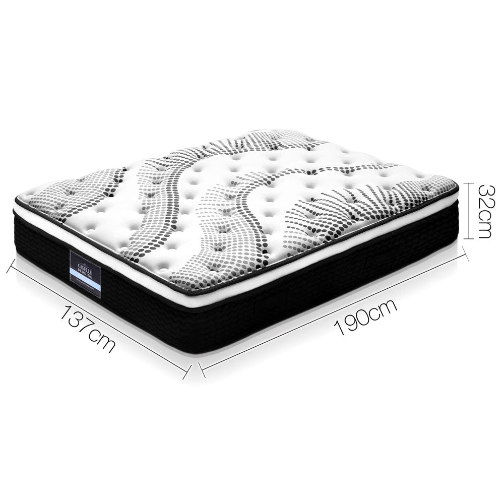 Como Euro Top Pocket Spring Mattress 32cm Thick - Double