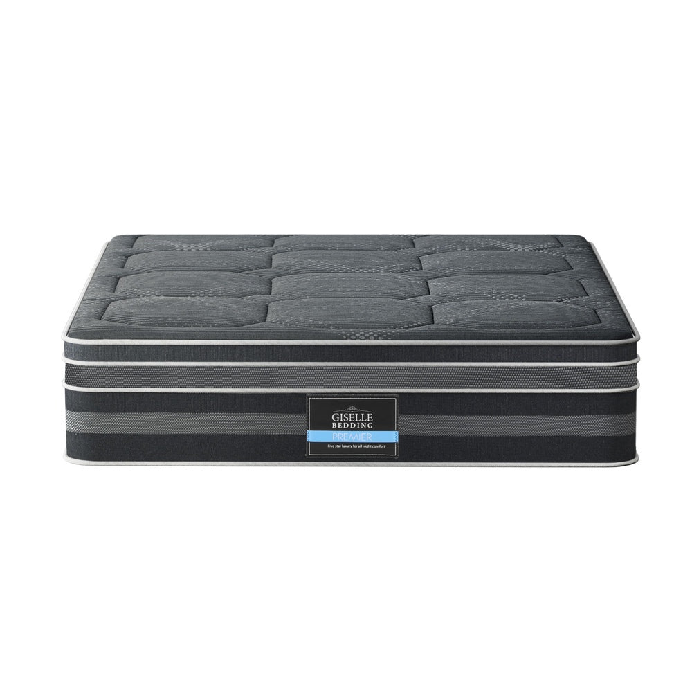 Platinum Series 7 Zone Dual Euro Top Mattress 35CM Thick - Double