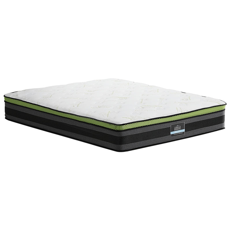 Tiberius Series Cool Gel Mattress 30cm Thick - Queen with medium firm support and breathable cooling layers