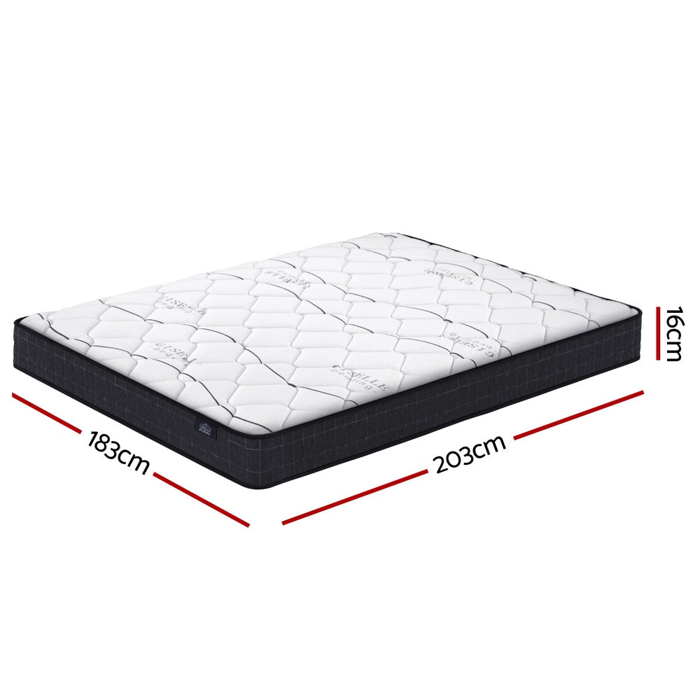 Glay Bonnell Spring Mattress 16cm Thick - King-2