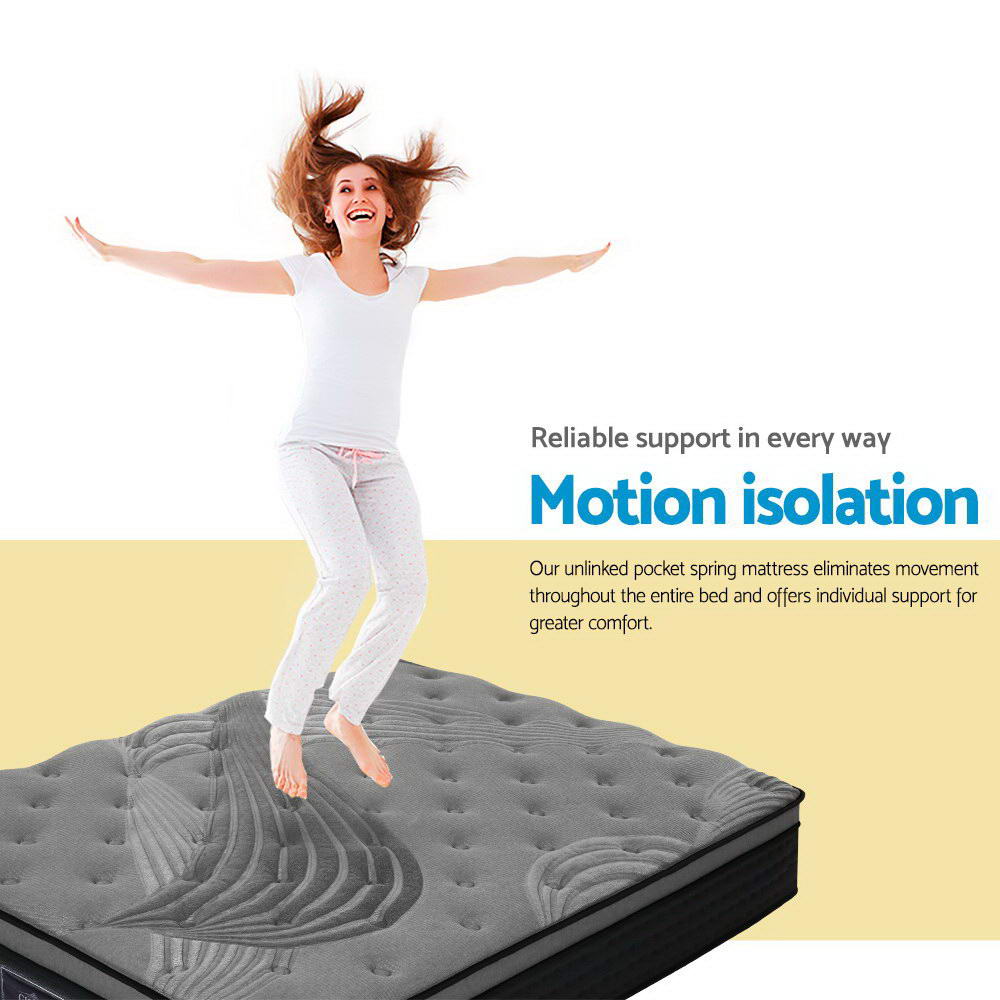Double Comfort Package | Alanya Euro Top Mattress (Medium Firm), Deluxe Pillowtop Topper, 2 Deluxe & 2 Cooling Pillows