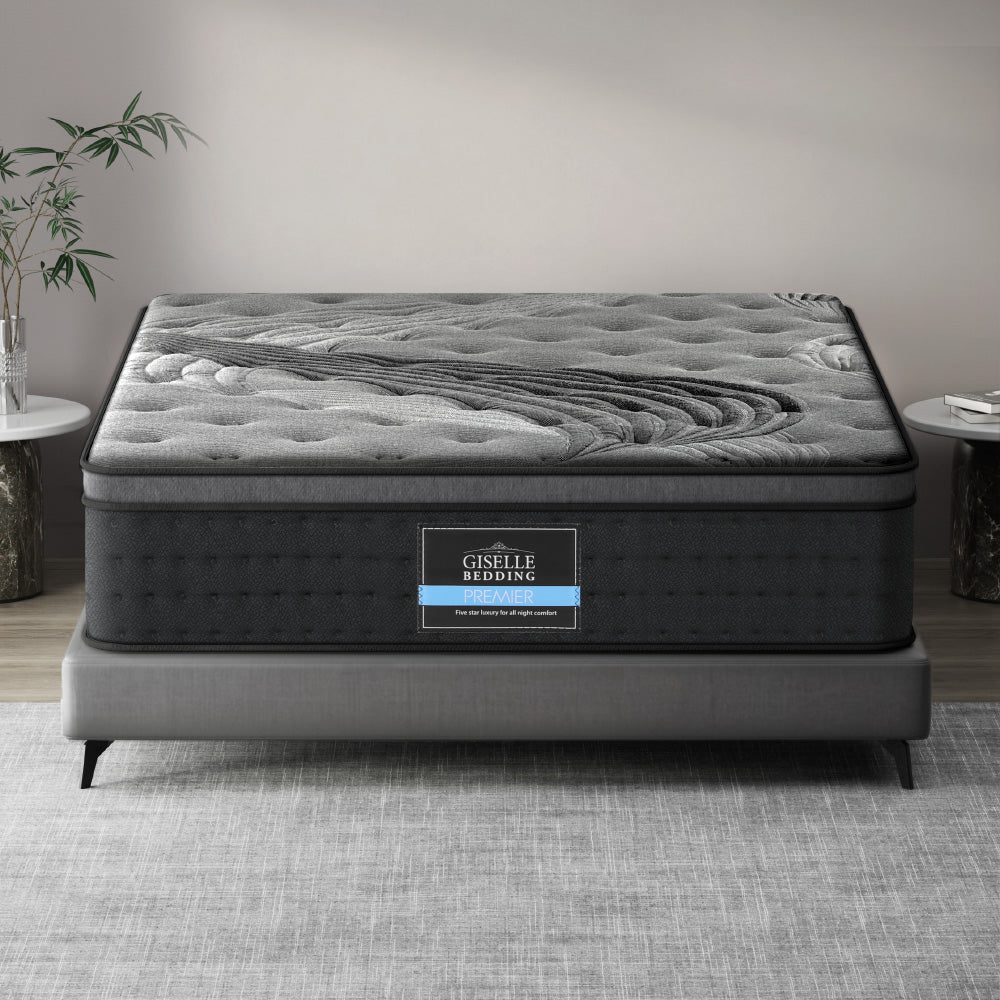 Alanya Euro Top Pocket Spring Mattress 34cm Thick - Double