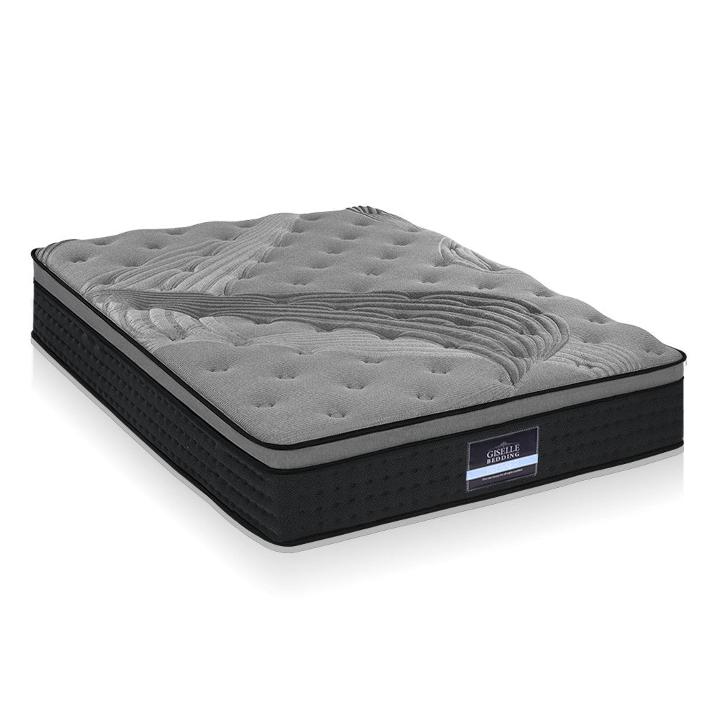 Alanya Euro Top Pocket Spring Mattress 34cm Thick - Queen