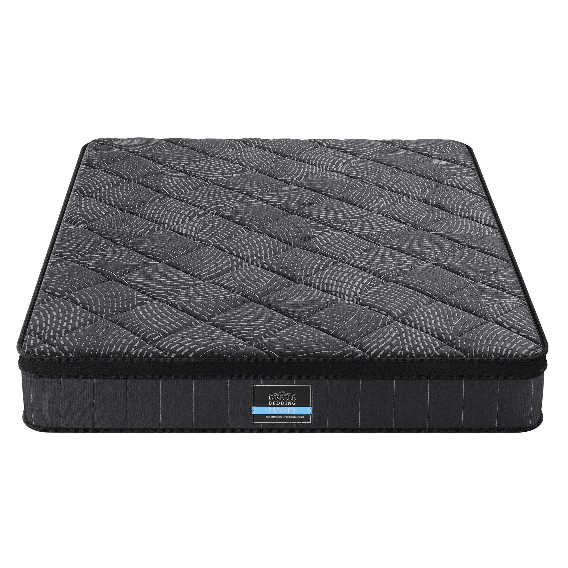 Double Mattress 25cm Pocket Spring Latex Euro Top Medium Firm Bed-2