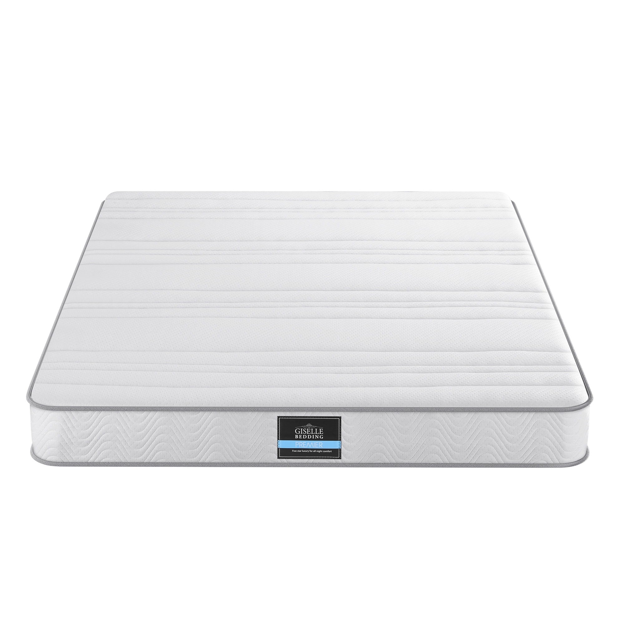 Queen Mattress 20cm with Reinforced Edge Support Egg-Crate Foam