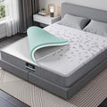 Queen Mattress 23cm Pocket Spring Mattress with Adjustable Firmness Reversible Foam Layer for Medium Firm & Firm Support Motion Isolation Bedroom Bed