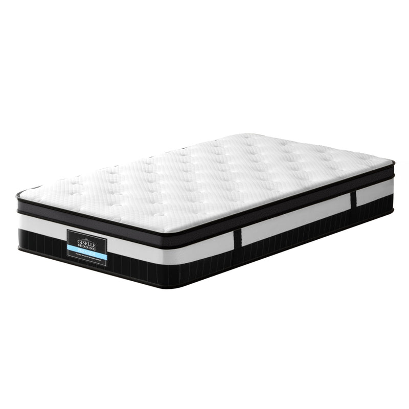 Breeze Euro Top pocket Spring Mattress 30cm Thick - King Single-1