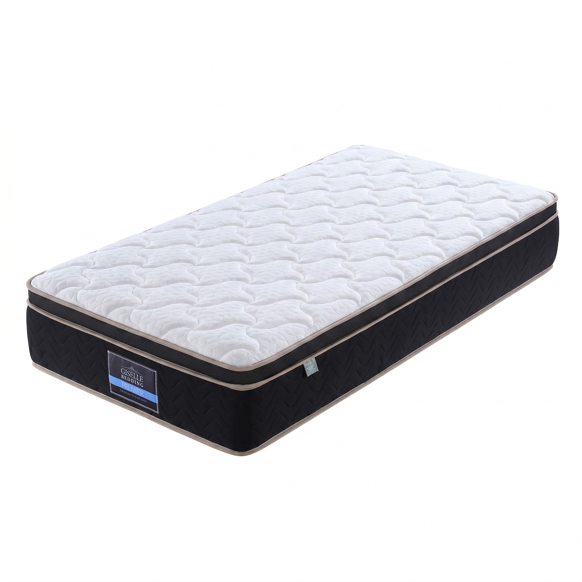 35cm King Single Mattress Firm with Copper Memory Foam and Edge Support