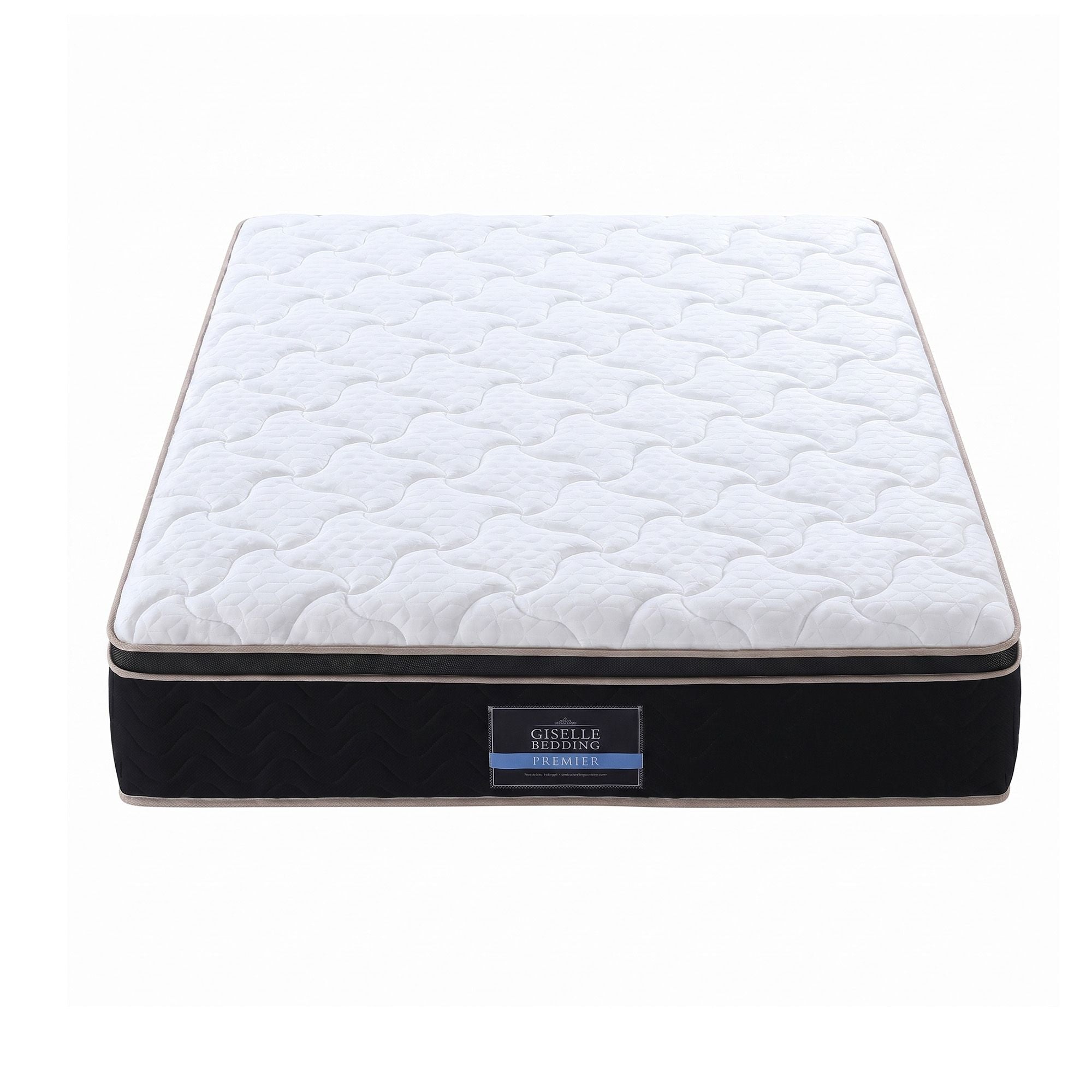 35cm Queen Mattress Firm with Copper Memory Foam and Edge Support