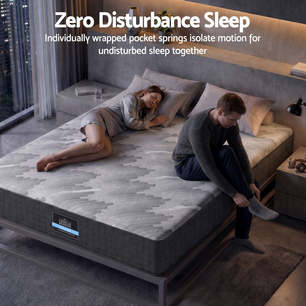 30cm Queen Mattress with Edge Support and 5-Zone Comfort
