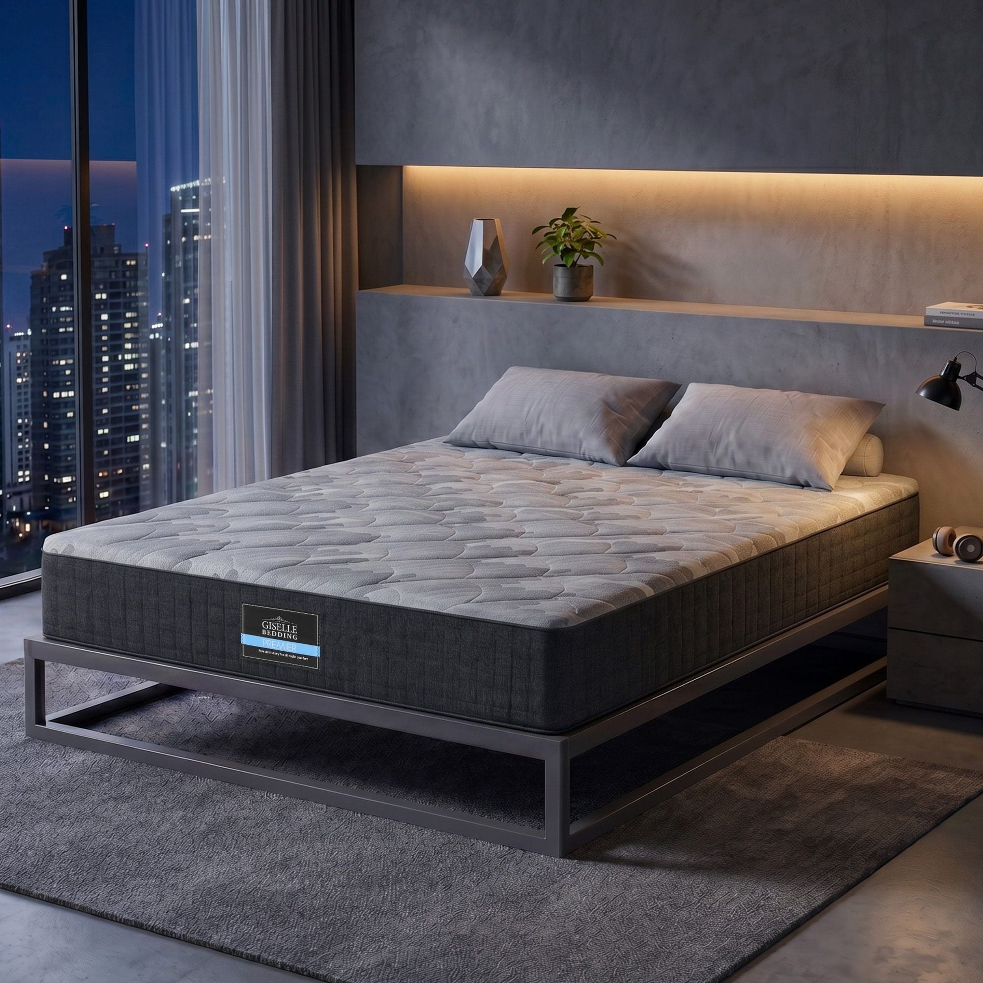 30cm Queen Mattress with Edge Support and 5-Zone Comfort