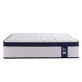 35cm Double Gel Memory Foam Mattress with 7-Zone Pocket Springs and Triple Cooling System - White